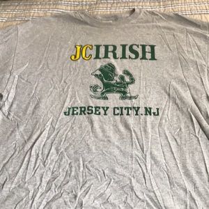 2XL Jersey City IrIsh men’s t shirt , EUC